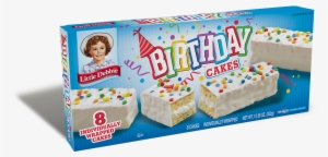 Birthday Cakes - Little Debbie Snack Cakes (pecan Spinwheels) #200109