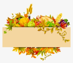 Thanksgiving Decor Png Clipart - Thanksgiving #200300
