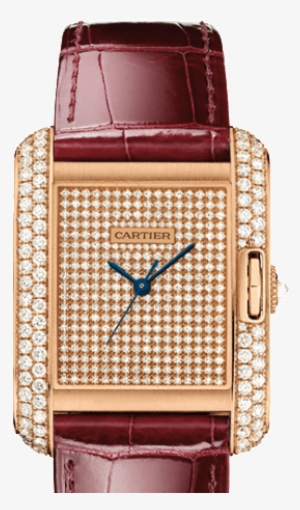 Year Of The Goat - Cartier Tank Anglaise Automatic Men's Watch, 18k Rose #200468