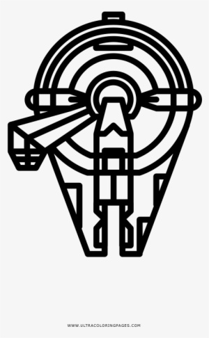 Millennium Falcon Coloring Page - Illustration #201218