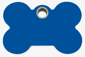 Dog Bone Tag Png - Blue Bone Dog Tag #201589