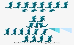 Godzilla - Godzilla Monster Of Monsters Sprites #201668