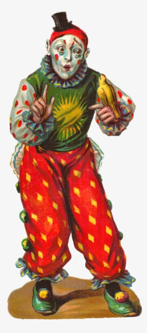 Antique Images Clown Digital - Vintage Circus Png #201690