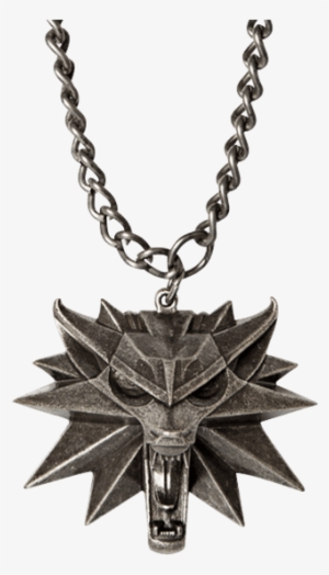 Witcher 3 Wolf Head Medallion And Chain - Witcher 3: Wild Hunt Medallion And Chain #201743
