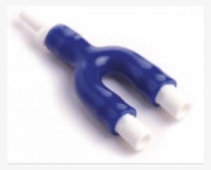 Neonatal Y Connector With 1 Male Slip Luer To 2 Female #201890