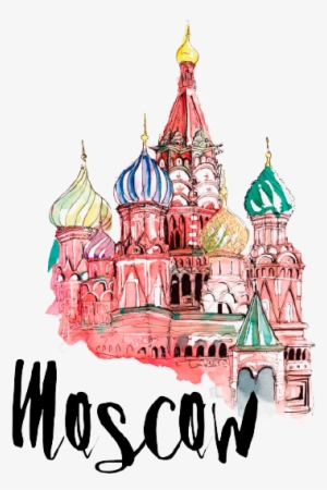 Church Clipart Watercolor - Moscow Castle Png #202421