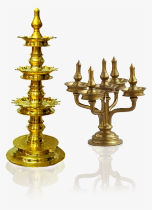 Make Your Own Brass Oil Lamp Vilakku Using Mannar Special - Mannar Craft #202491