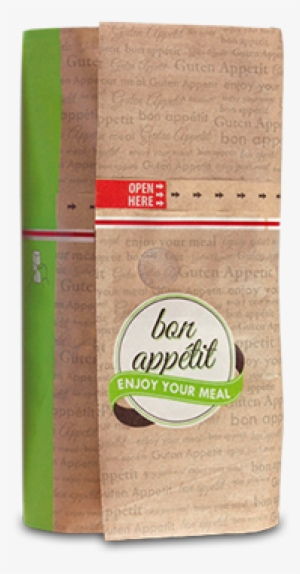 Snack Bag Pure Paper - Snack Bag Pure Paper Printed Sandwich Wrap 21.5 X 6 #202588