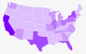 How To Set Use Blank Gray Usa Map White Lines 2 Clipart #202631