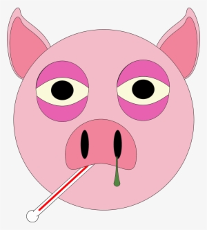 Many Of Us Are Now Owners Of Pet Pigs And Although - Sick Pig Clipart #202633