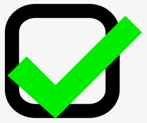 Checkbox Clipart - Clipart Library - Green Tick Box Png #202655