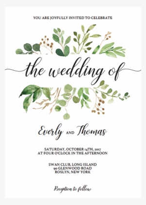 Watercolor Wedding Invitation Template Download By - Zazzle Greenery Bridesmaid Personalised-10 Tote Bag #203126