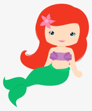 Download Pequena Sereia Ariel Png - Baby Disney Princess Png - Free ...