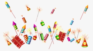 Diwali Crackers Free Png Image - Firecrackers Fireworks Png #205128