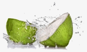 Fruit Water Splash Png - Waiola Coconut Water, Chocolate - 8.5 Fl Oz #205132