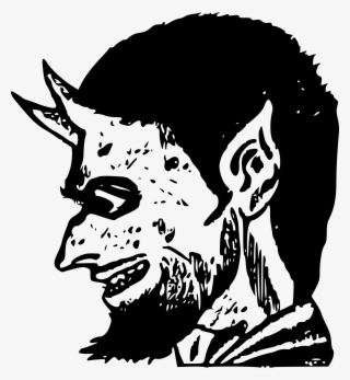 Devil Demon Lucifer Drawing Satan - Demon Clipart #205231
