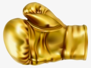 Gold Boxing Gloves Png #206229