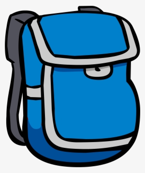 Blue Backpack - Mochilas Club Penguin #206388