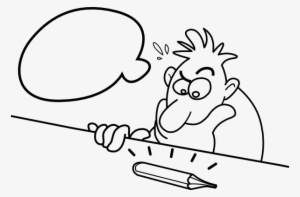 How To Set Use Man Thinking Clipart #206724