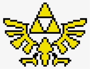 Triforce - Triforce Zelda Pixel Art #206976