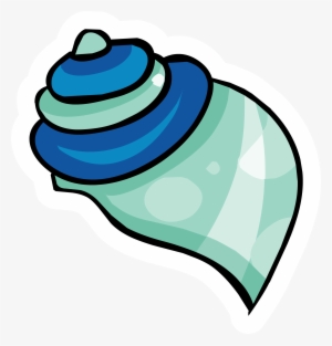 Seashell Pin - Png - Cartoon Seashell Png #207092