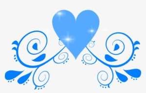 Free Wedding Flourish Clip Art Blue - Wedding Clip Art Blue #207186 Free Wedding Flourish Clip Art Blue - Wedding Clip Art Blue #207186