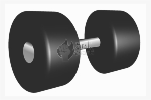 Dumbbell Graphics Art - Dumbbell #207357