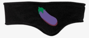 Eggplant Emoji C910 Port Authority Fleece Headband - Headband #208003