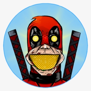 Deadpool Taco Button #208210