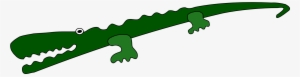 Funny Drawn Crocodile - Alligators #208460