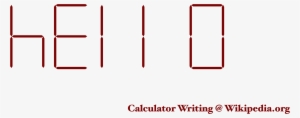 Calculator Writing Red - Redaktionsausweis #208619
