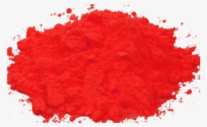 Red Smoke Png Transparent - Orange Color Powder #208670