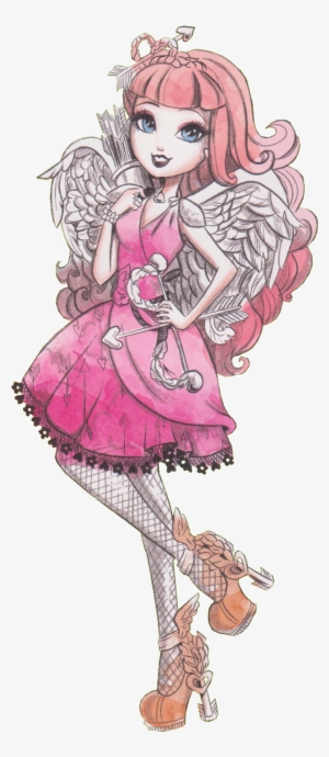 Cupid Original Book Art - Ever After High: True Hearts Day Reusable Sticker Book #208775