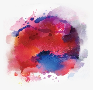 Paint Colourful Colours Watercolour Stained Stain Png - Party Poster Background Png #209596