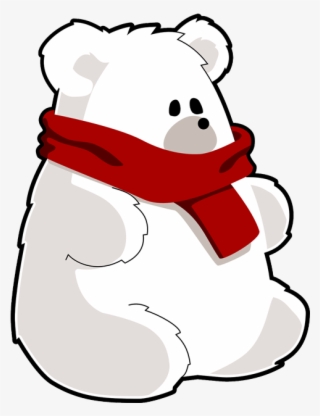 Polar Bear, Ice Bear, Bear, Scarf, Toy, Cold - Polar Bear With Scarf #209871
