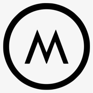 Metro Metropolitan Round M Transport Moscow Dot Comments - Number Two In A Circle #209894