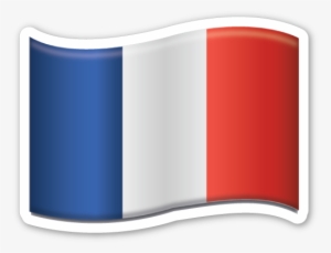 Flag Of France Flag Emoji, Flag Of France, Emoji Stickers, - Bandera De Francia Emoji #2000014