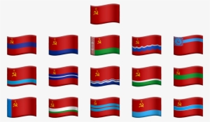 Historicalflags Of The Ussr And Its Republics In The - Symmetry #2000109