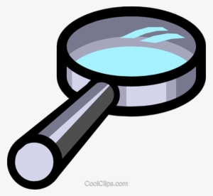 Symbol Of A Magnifying Glass Royalty Free Vector Clip - Dibujos De Instrumentos Opticos #2000745