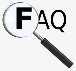 Faq With Magnifying Glass Clip Art - Magnifying Glass Clipart #2000831