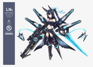 Dj Sharpnel Blue Army Clipart Cyborg Android 18 Character - Dj Sharpnel Blue Army #2001340