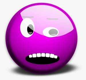 Smiley Emoticon Emoji Computer Icons Purple - No Background Emoticon #2001670