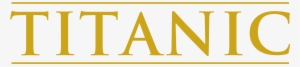 Open - Titanic Logo Png #2001821
