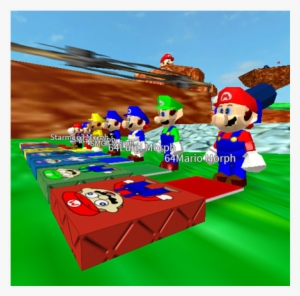 Super Mario 64 Bloopers Preview Image - Mario 64 Morph Roblox #2002031