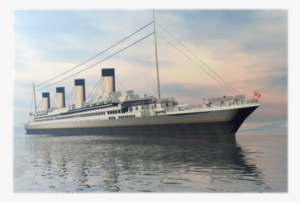Boat Titanic Close Water Waves Sunset Pink Standar #2002056