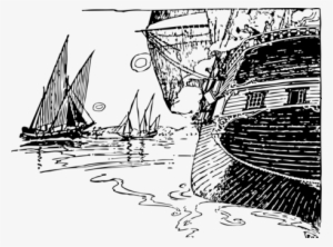 Sailing Ship Computer Icons Galleon Drawing - Clip Art #2002170