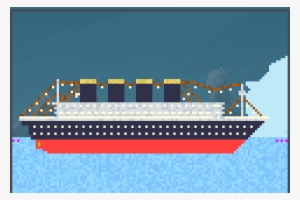 Titanic, Pixel Art - Titanic #2002193