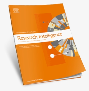 Elsevier Research Intelligence Brochure - Cover Page Design #2002240