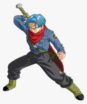 Future Trunks Png - Trunks Del Futuro Ssj Rage Png, Transparent