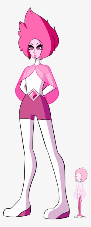 My Own Interpretation Of Pink Diamond Using My Su-inspired - Pink Diamond And Pink Pearl #2002900